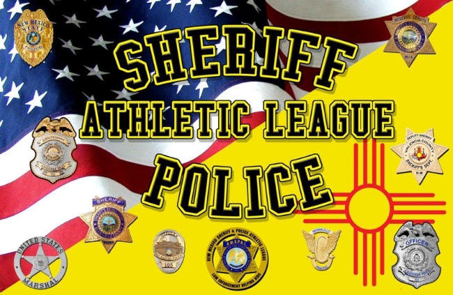 New Mexico Sheriff and Police Athletic League sign